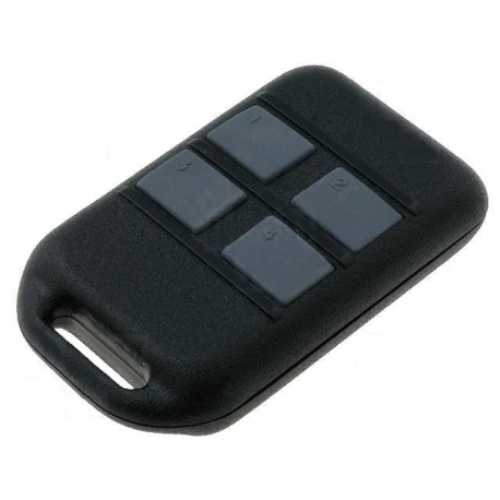 Caja de mando a distancia ABS Negro