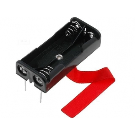 Portapilas Circuito Impreso Keystone 2xAA, R6 14500