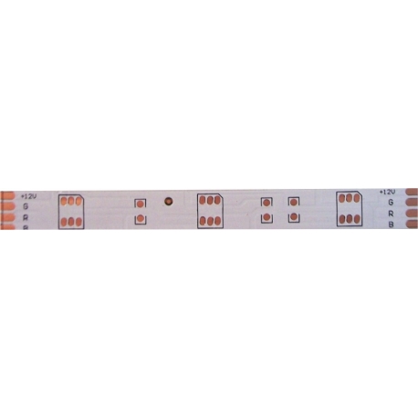 Pcb flexible para 30 Led 5050 fondo blanco