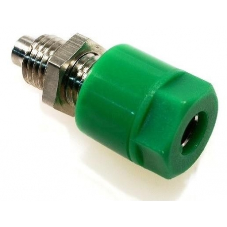 Bananas Hembra Reforzada 4mm de panel Verde