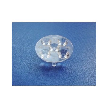 Lente Multi-Led de 33x11mm para 5 CREE XP