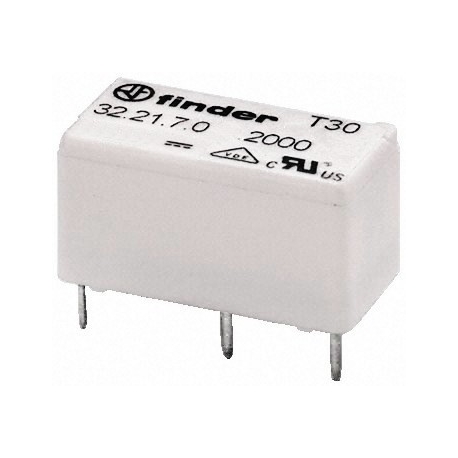 Rele-Finder 24v-10A. Mini 32.21 NA