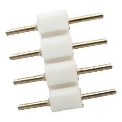 Conectores Macho recto 2.54mm Blanco