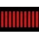 Display barras de Led rojo