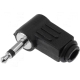 Conector Jack 3.5mm Mono acodado