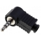 Conector Jack 3.5mm Stereo Acodado