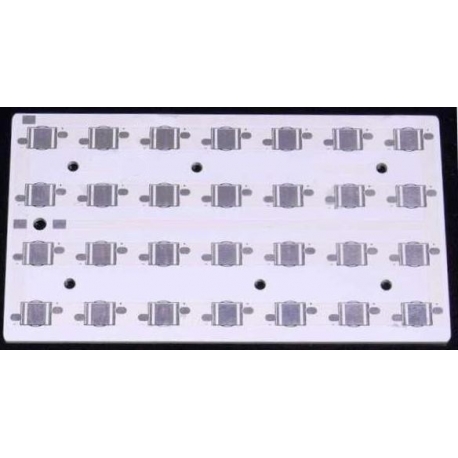 Circuito Impreso (Alu-Pcb) para 28 Led CREE, Lumiled