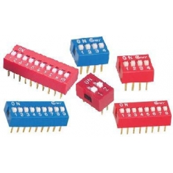 Switch Mini Dip circuito impreso