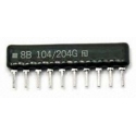 Array (Puente) Resistencias 10pin 9+1-Varios