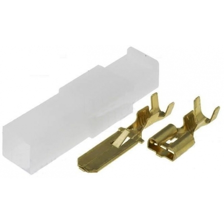 Conectores Faston 6.35 1 pin