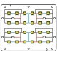 Circuito Impreso (Alu-Pcb) para 24 Led CREE XP-G