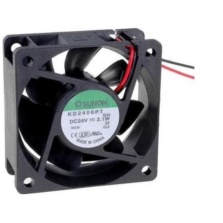 Ventilador refrigeración de 24v 60x60x25mm