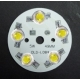Circuito Impreso redondo para 5 Led Lumiled