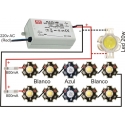 Esquemas para Led con fuentes Mean Well PLD