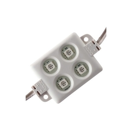 Modulo 3 led 5050 smd sumergible de 68x20x7mm