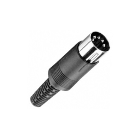 Conectores Din Macho 5pin 45º