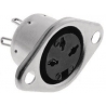 Conectores Din Hembra Chasis 3pin