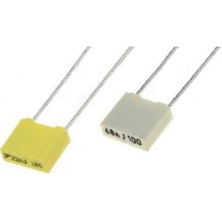 Capacitor Poliester 63v Paso 5mm