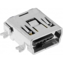 Conector Micro USB-B Hembra PCB SMD 5 pin 1000Z