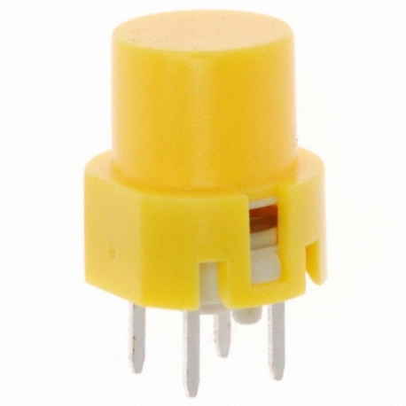 Pulsador Tact Switch 12mm amarillo