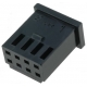 Conectores AMP-MOD Doble Recto paso 2.54mm 8pin