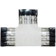 Empalmes T Tiras Led RGB 4 pin torneado
