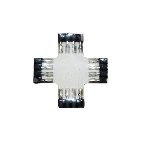 Empalmes X Tiras Led RGB 4 pin torneado