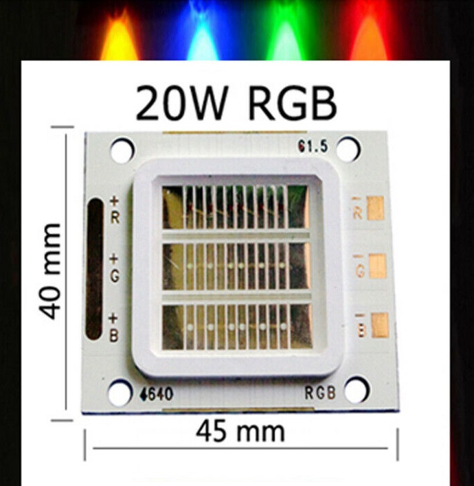 20w led RGB