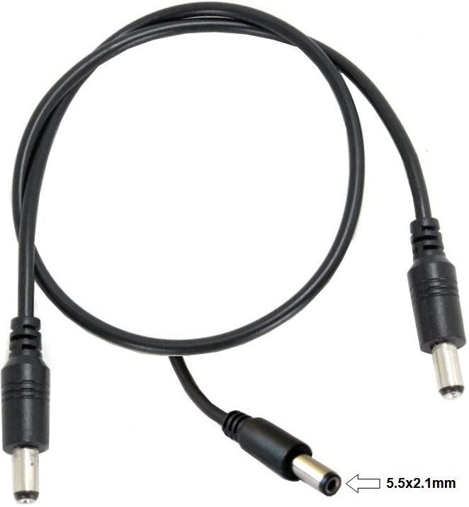 Adaptador jack macho macho