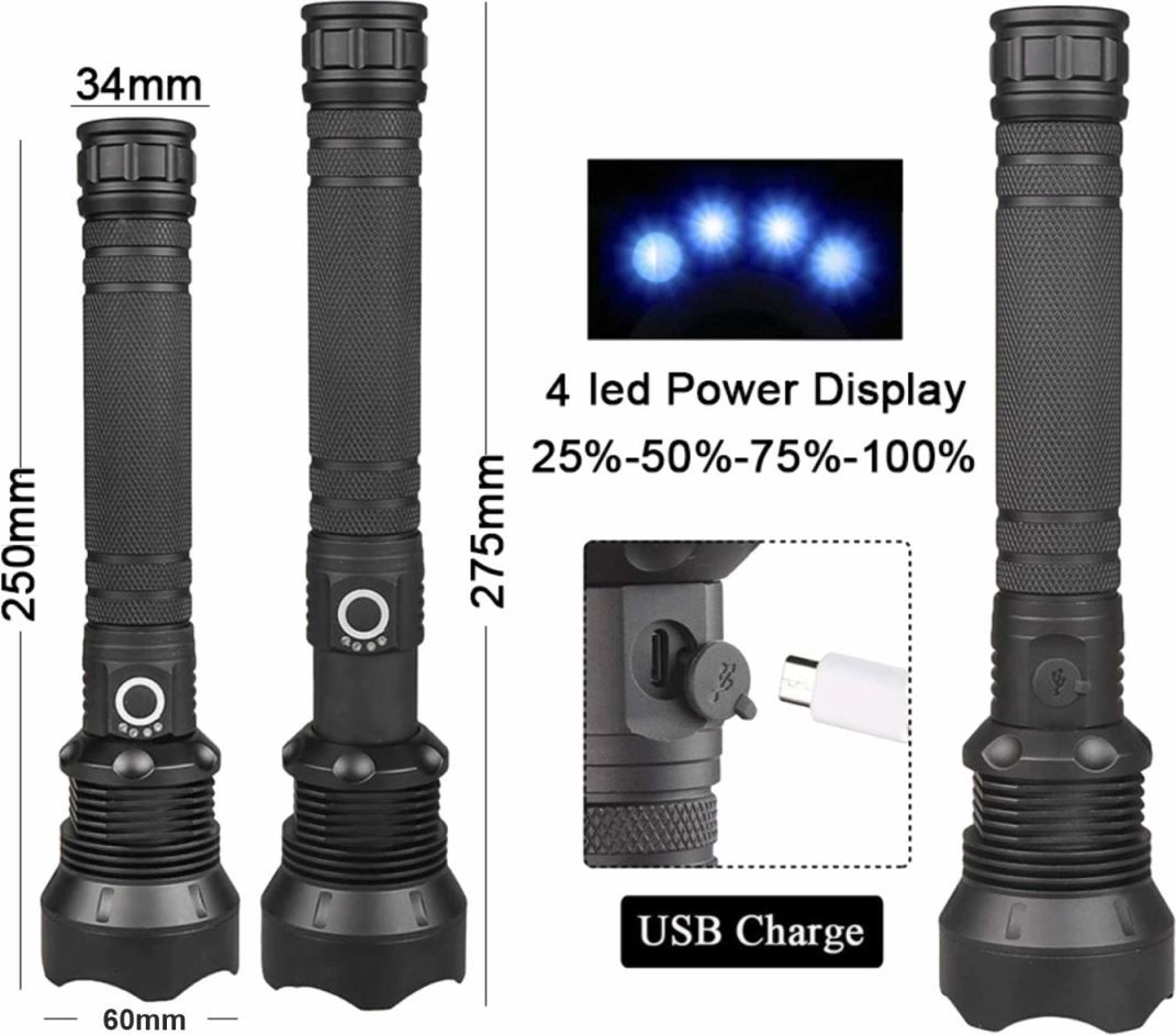 Linternas USB-Zoom Z5000