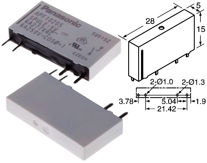 Rele APF Extra Plano Panasonic