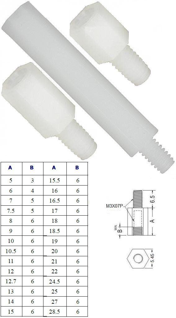 separador tubular M3
