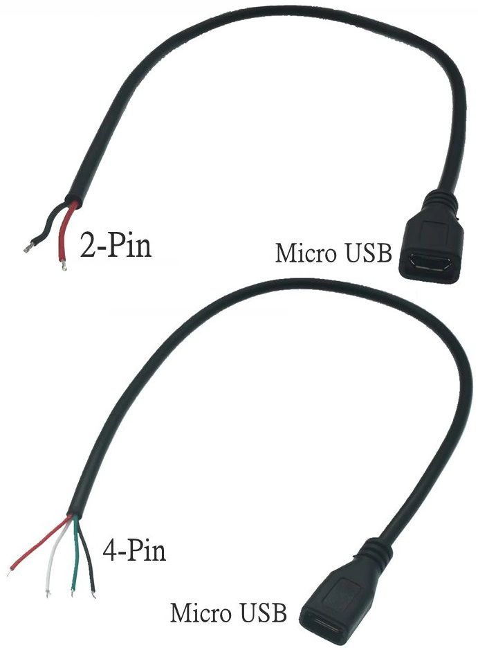 Adaptador Micro Hembra a Cable