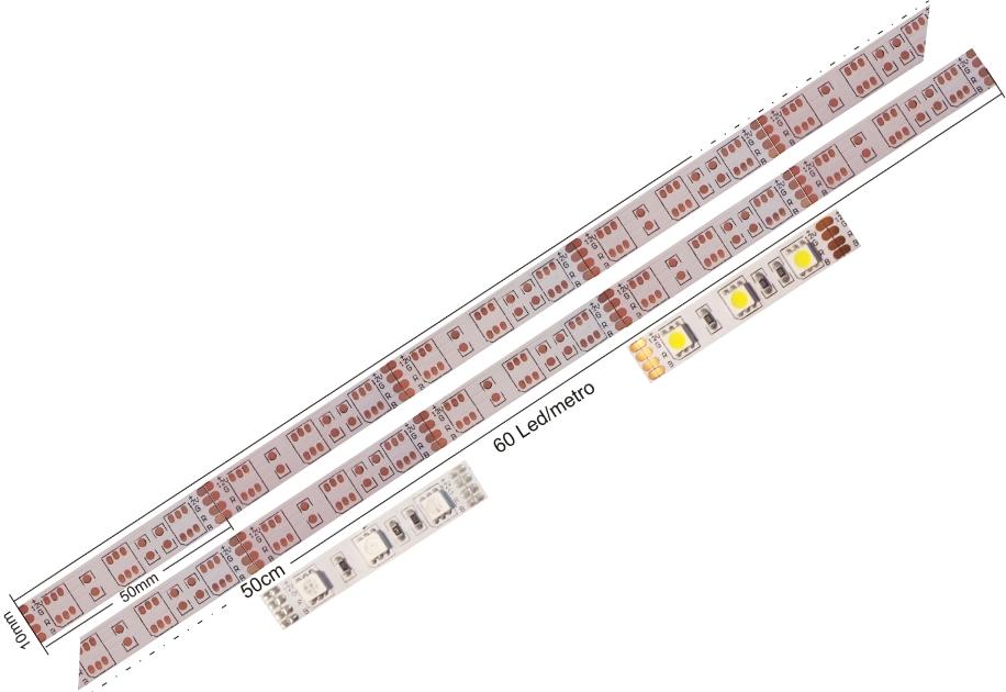 Pcb flexible 60 Led 5050
