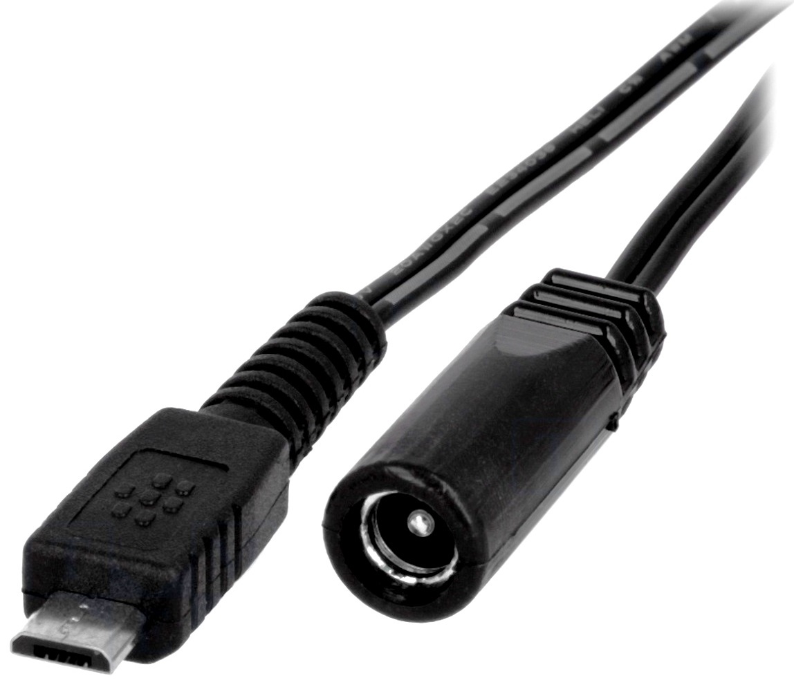 Adaptador USB-Macho-Jack 5.5-2.1 Hembra