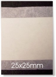 Adhesivo Térmico d.cara 25x25mm