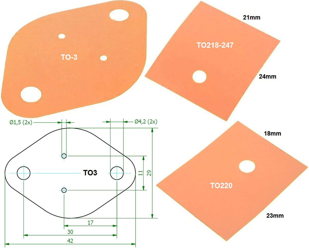 Aisladores de Kapton