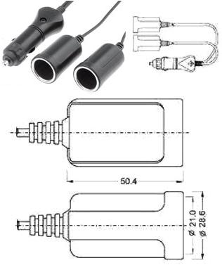 Conector Mechero 12v