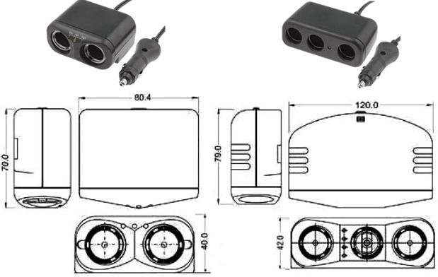 Conector Mechero 12v