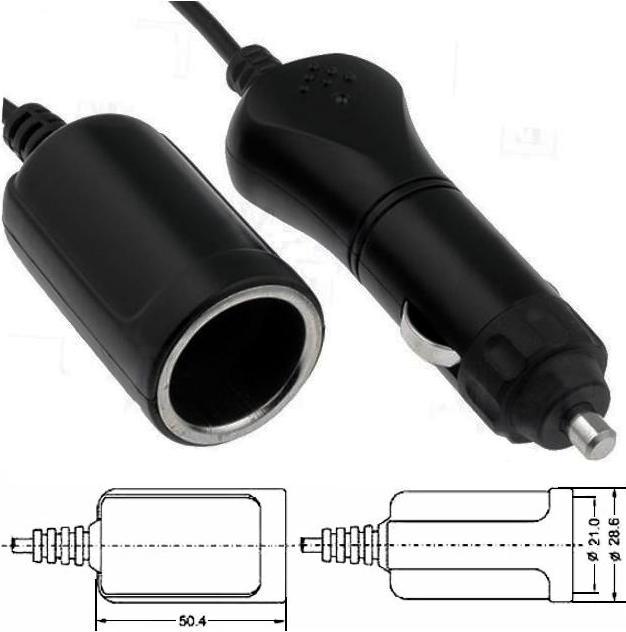 Alargue Conect.Mechero