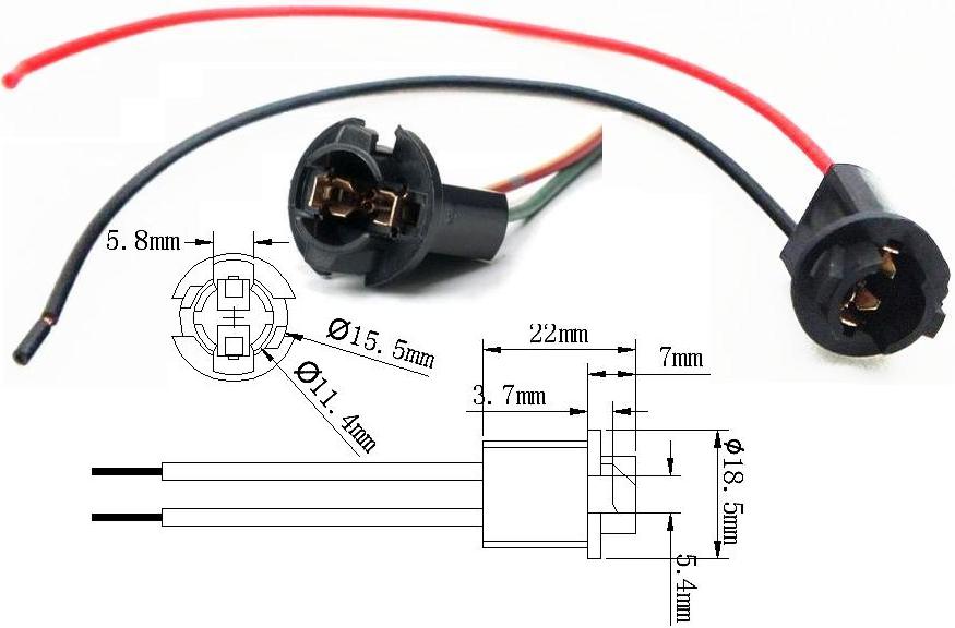 Bases para Lamparas T10