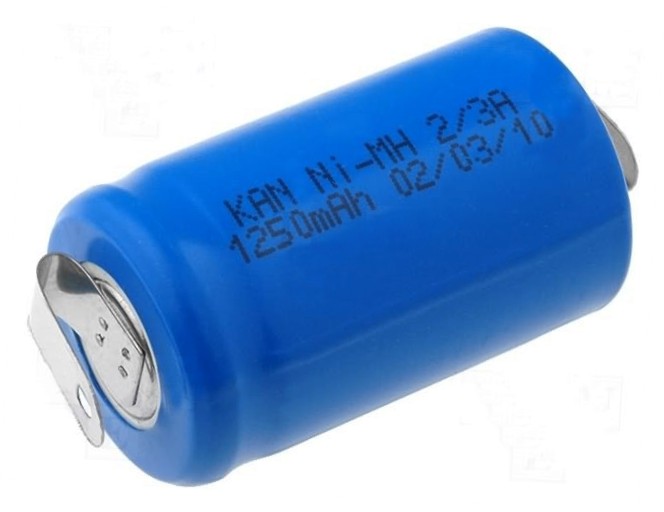 Bateria Ni-Mh 2.3A-1.25A.