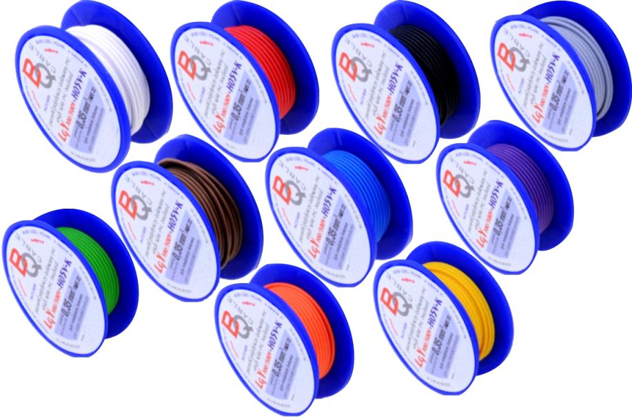 Cables flexibles unipolar 0.12mm