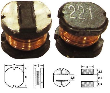 Choques radiales smd