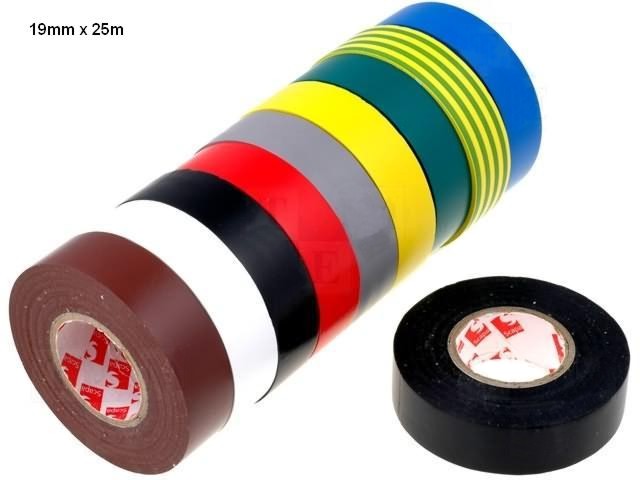 Cinta aislante 19mm
