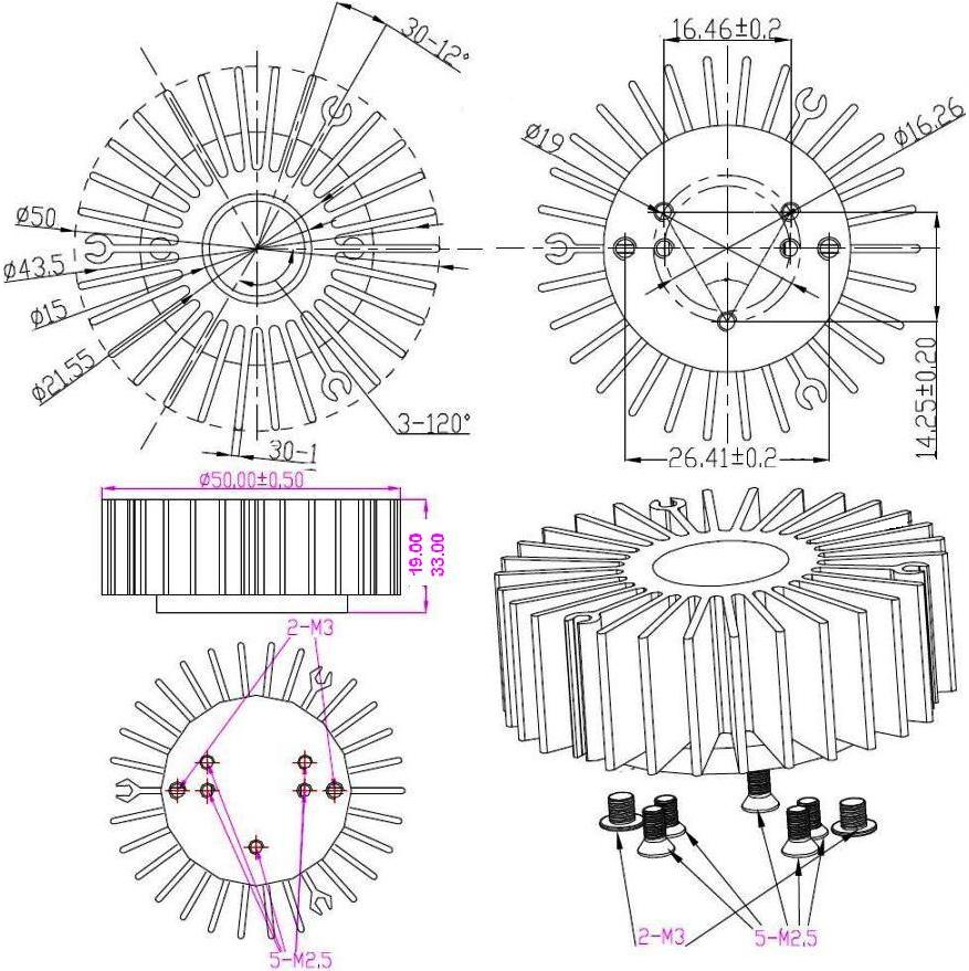 Disipador Acriche-Zenigata