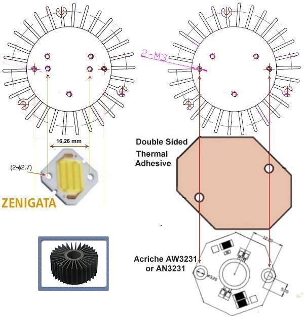Disipador Acriche-Zenigata