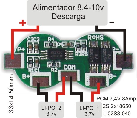 Esquema Pcm-Lipo-7.4v-8A.