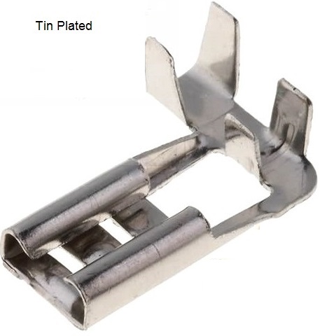 Faston Hembra acodado 4.8mm