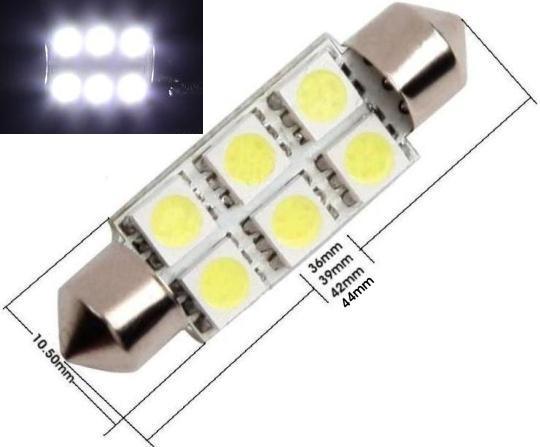 Festoon 6Led smd